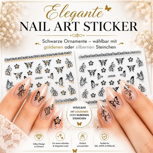 Nail art sticker jh006 - nail,