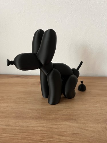 Ballon dog hund poop art - ballon,