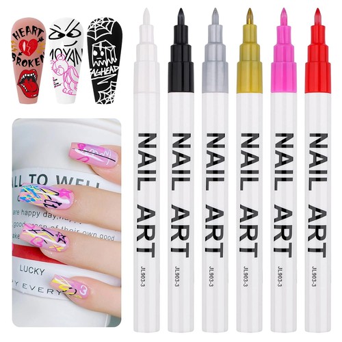Farben nagelkunststift - 6,