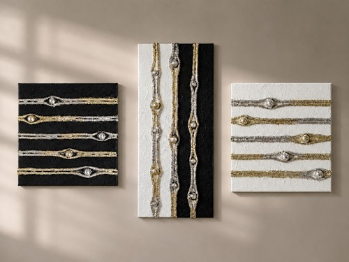 Handmade abstract wall - wall, art