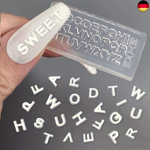 Buchstaben nail art - buchstaben,