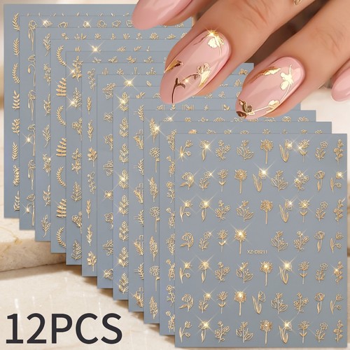 Blatt nail art sticker - blatt,