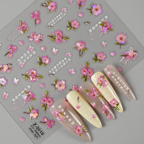 Nail art sticker - art, 3d