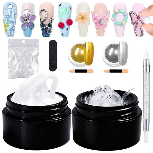 Nail art gel ml - 3d, builder