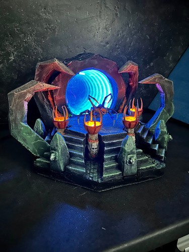 Gothic schläfertempel diorama - schläfertempel,