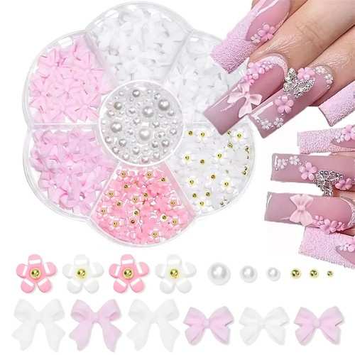 Gemischt nail art charms - 3d,