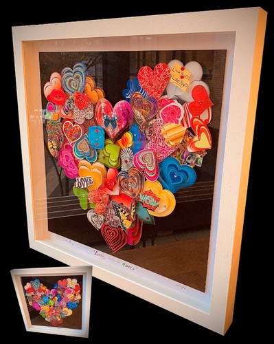 Pop art herz bild - 3d,