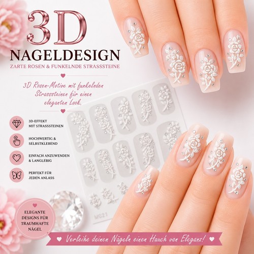 Nail art sticker weiße - nail,