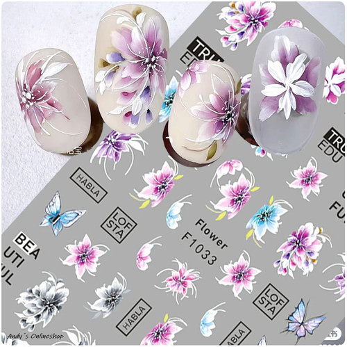 Nagel sticker nail art - nagel,
