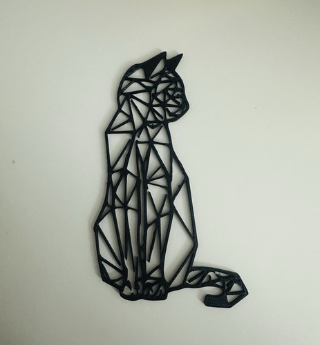 Druck katze line art - druck,