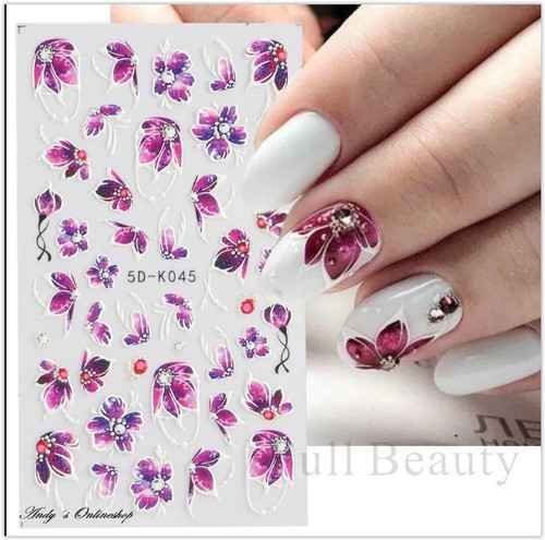 Nagel design nagelfolie art - nagel, 3d