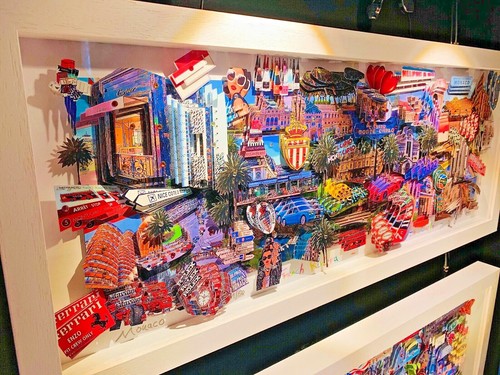 Pop art bild monaco - 3d,