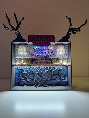 Stranger things diorama - diorama, –