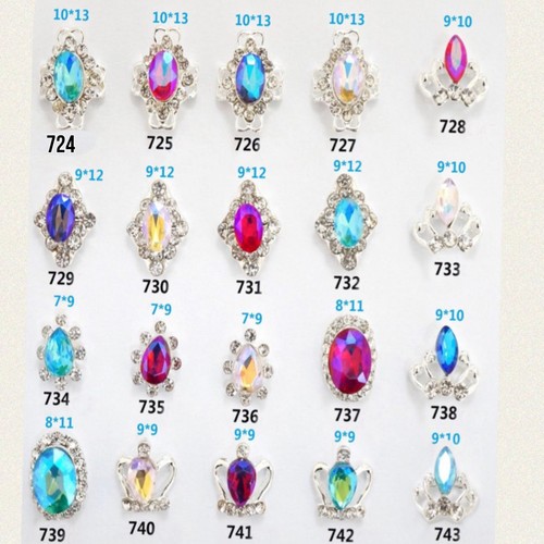 Kristall strasssteine nail art - strasssteine,