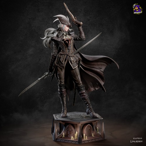 Lady maria bloodborne fan - maria,
