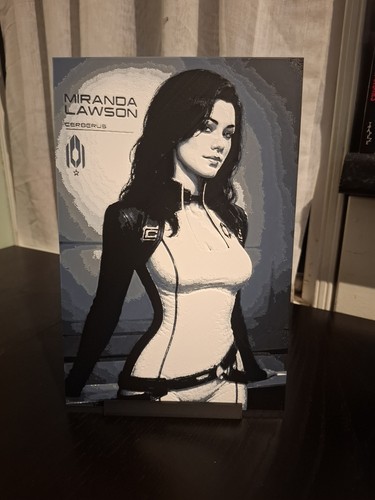 Miranda lawson mass effect - mass, 3d