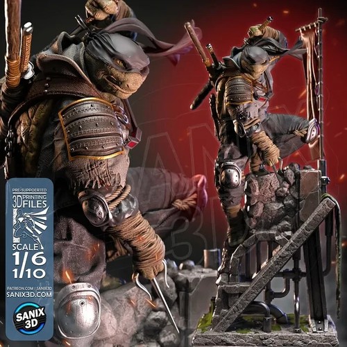 Ronin turtles resin - tmnt,