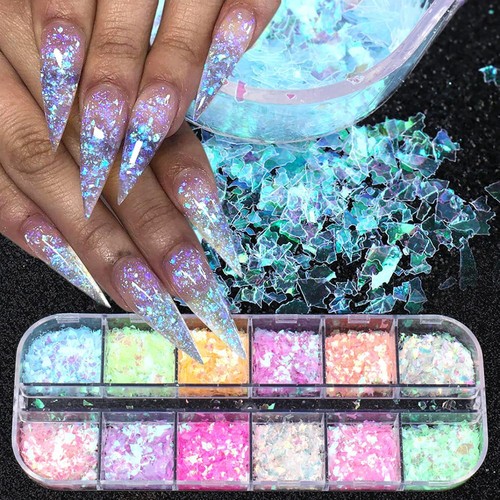 Nail art glitter pailletten - art,