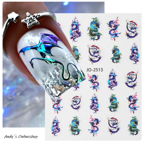 Nagel design nagelfolie - nagelfolie, 3d