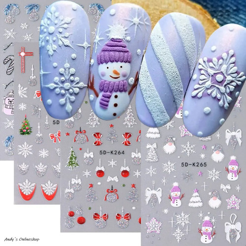 Nagel sticker nail - 3d,