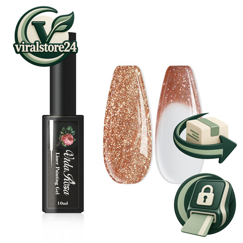 Gel nail liner polish - nail, pen