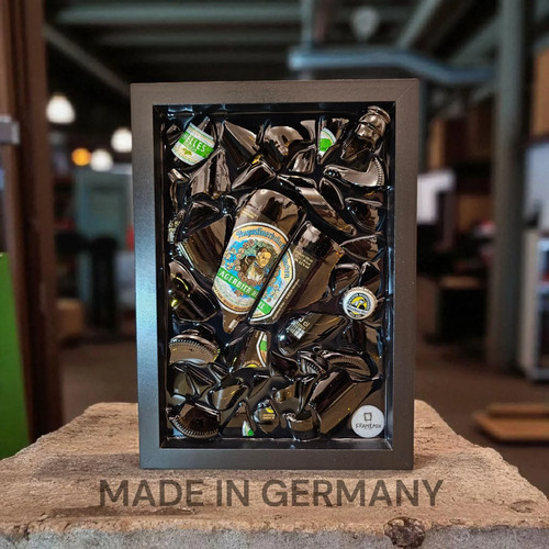 Augustiner broken bottle - augustiner, art