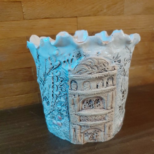 Nouvelle art pottery vase - nouvelle,