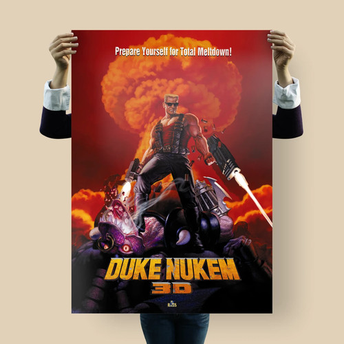 Duke nukem poster total - poster, |