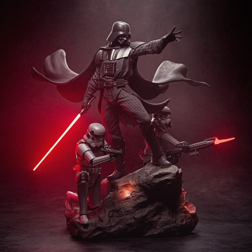 Darth vader diorama resin - vader,