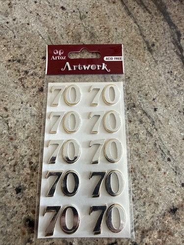 Sticker artoz silber gold - 3d,