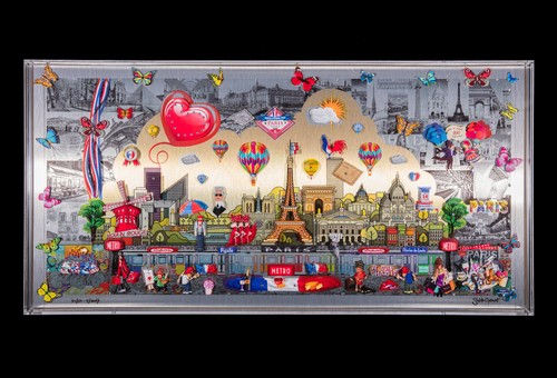 Pop art bild paris - pop,