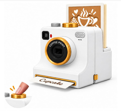 Printed latte art - printed,